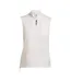 Womens/ladies Zip Pocket Sleeveless Gilet White Adidas-1