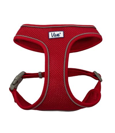 Viva comfort dog harness mchest: 44cm-57cm red Ancol