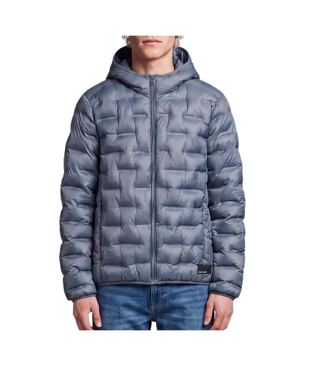 Doudoune grise homme teddy smith blighter-1