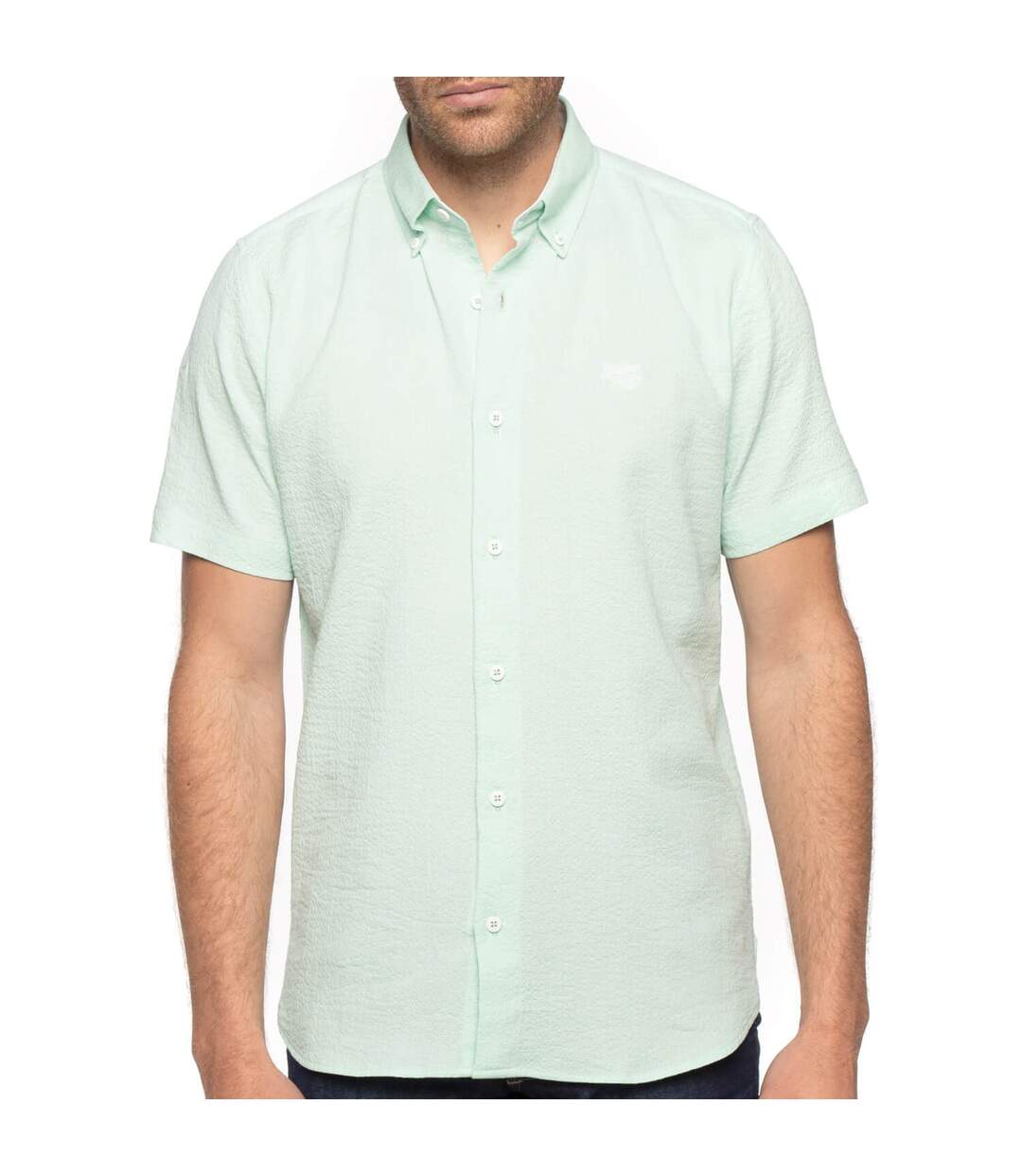 Chemise tissu gaufré