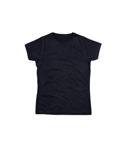 Mantis Superstar - T-shirt à manches courtes - Femme (Bleu marine/jaune foncé) - UTBC676
