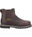 Caterpillar Mens Powerplant Dealer Leather Safety Boots (Brown) - UTFS7840