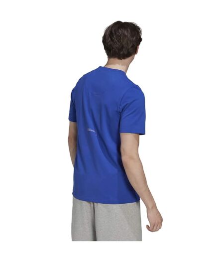 T-shirt classic homme bleu Adidas