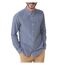 Chemise Blanche/Bleu Homme TBS Baltique - 3XL-1