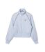 Womens/ladies Raglan Track Jacket Blue Lacoste-2