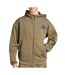 Sweat zippé marron homme adidas jd9600-1