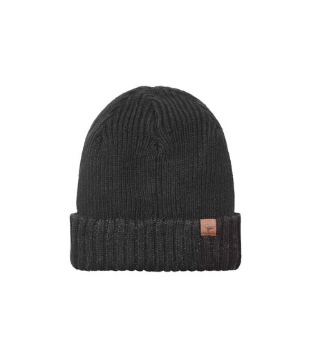 Mens Waterproof Cold Weather Roll Cuff Beanie Hat