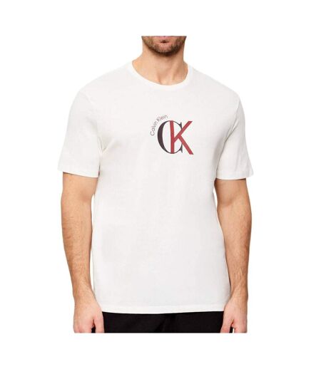 T-Shirt blanc homme calvin klein jeans lv14re829g