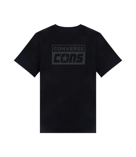 T-shirt Noir Homme Converse Cons Graphic - L