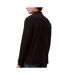 Polo manches longues noir foncé homme calvin klein casual pique-2