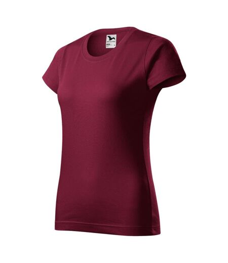 T-shirt Basic Femme Grenat Malfini