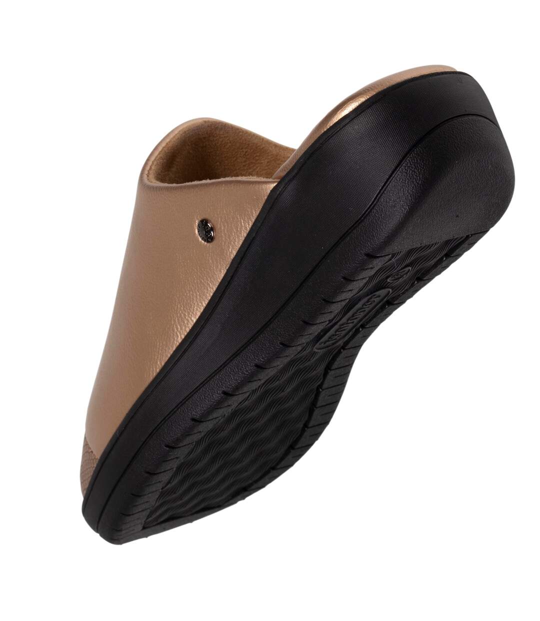 Isotoner Chaussons Mules femme ultra confortables et légères, faciles à enfiler, talon de 4,5 cm-5