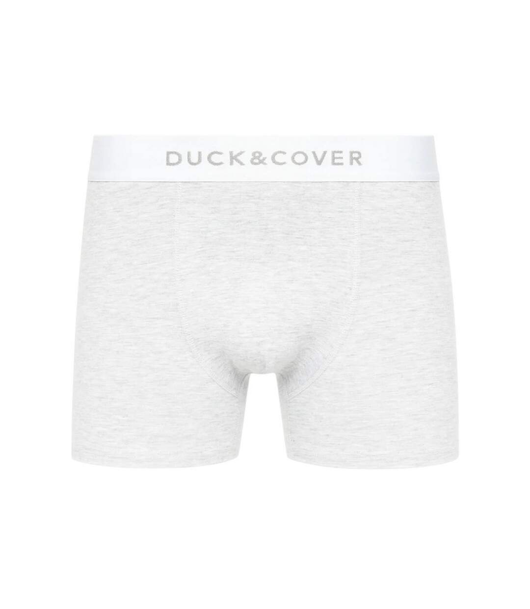 Pack of 3  Mens sagnet boxer shorts  grey/white/black Duck and Cover-2