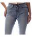Womens/ladies 5 Pockets Flared Jeans Blue Levis-4