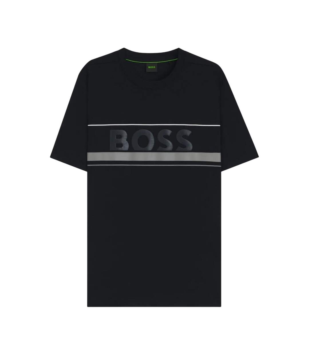 T-shirt Iconic Zone Homme Gris Foncé Boss-2