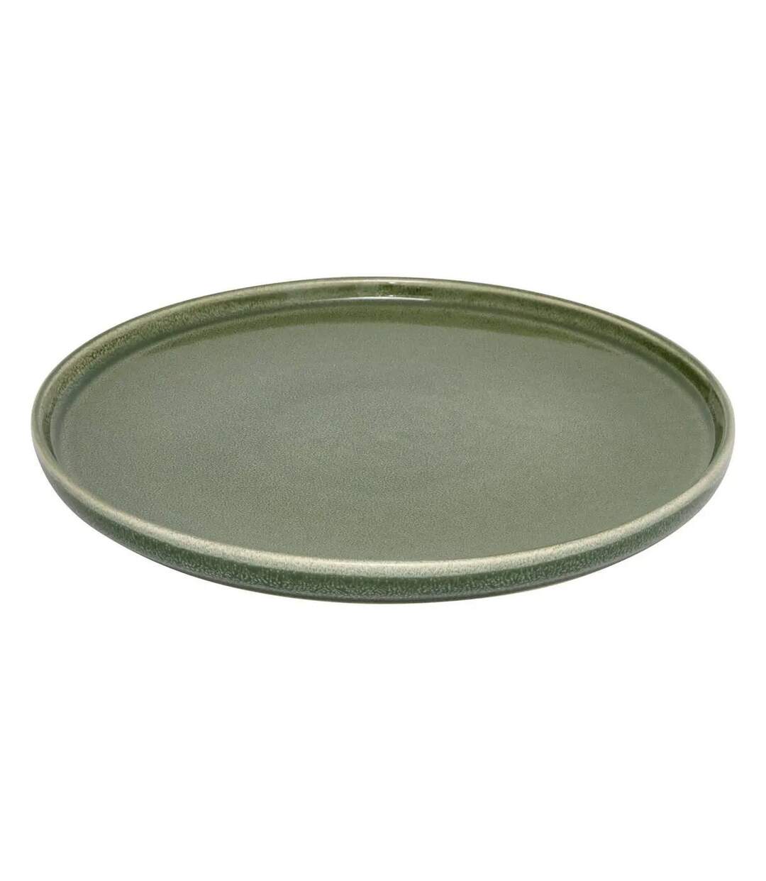 Lot de 6 Assiettes Plates Terre Inconnue 27cm Kaki-2