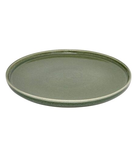 Lot de 6 Assiettes Plates Terre Inconnue 27cm Kaki
