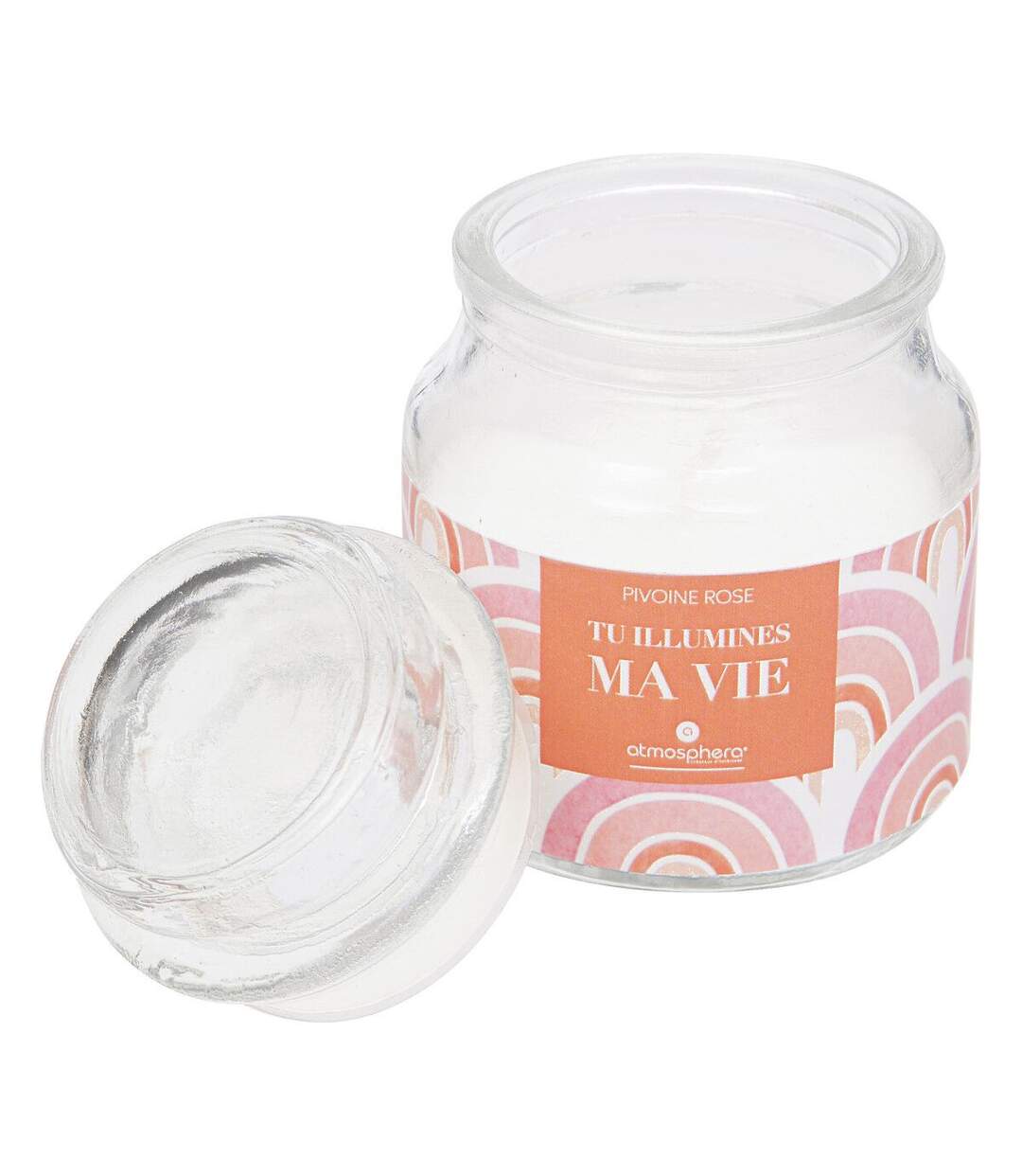 Bougie Parfumée Jomy 70g Pivoine Rose-2