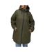 Veste imperméable kaki vero moda teddy coated-1
