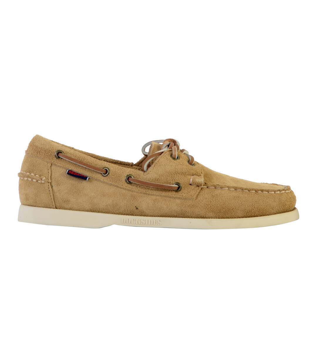 Mocassin Basse Cuir Sebago Portland Flesh Out-2