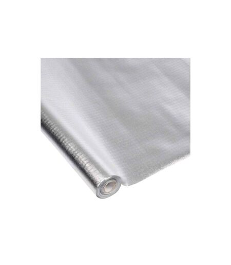 Nappe Plastique Imperméable 1,20x5m Argent
