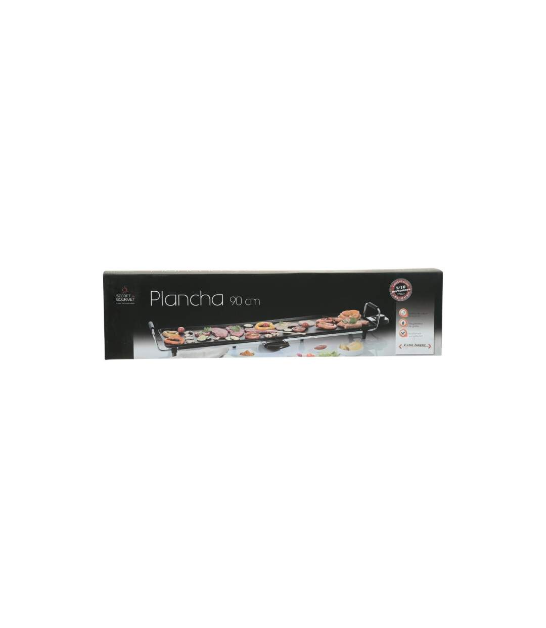 Plancha Électrique Cuisson 90cm Noir