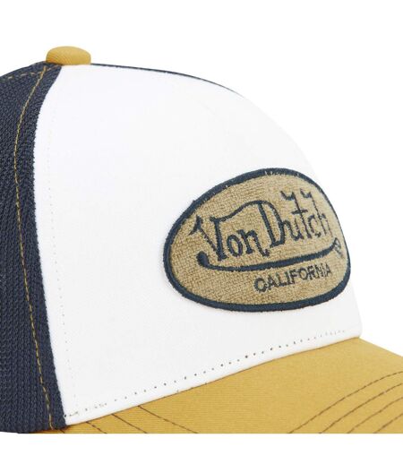 Casquette baseball avec filet et patch en bouclette et broderie Terry Vondutch