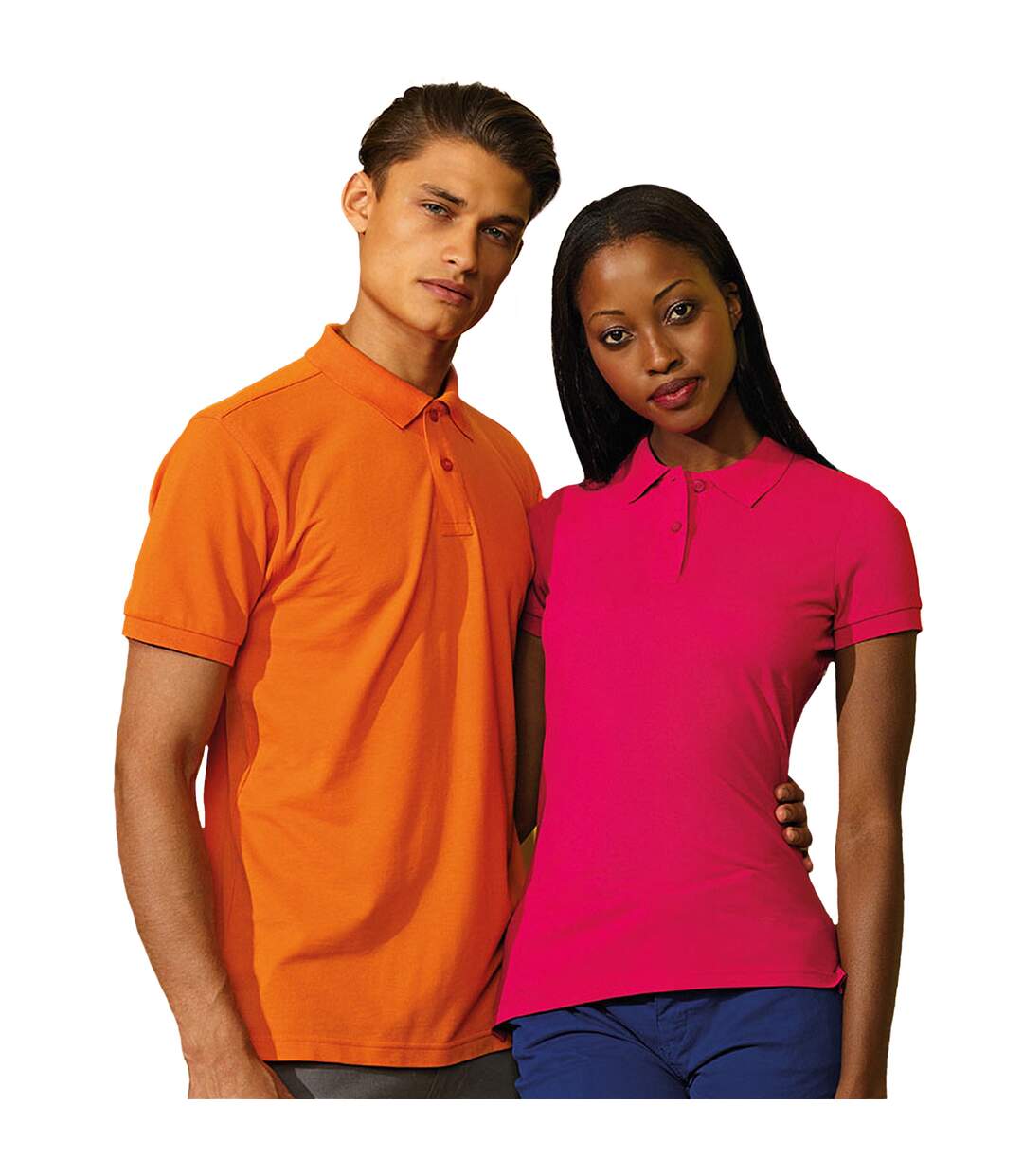 Asquith & Fox - Polo sport - Homme (Orange) - UTRW5350