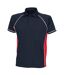 Polo Performance Homme Bleu Marine Rouge Blanc Finden & Hales-1