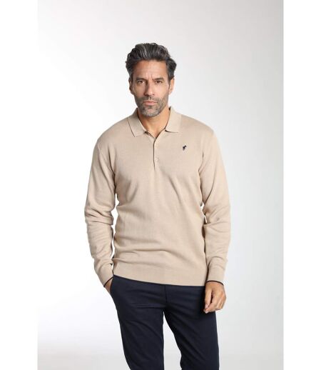 Pull col polo  en coton MILANO POLO