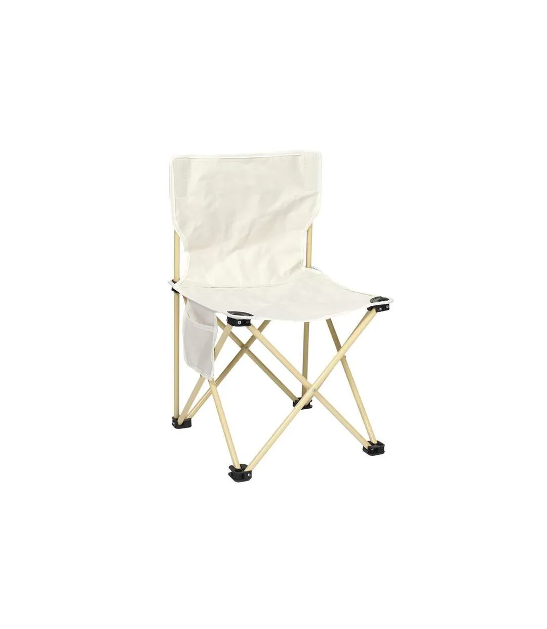 Ensemble Table & Chaise de Camping Athéna 53cm Beige-2