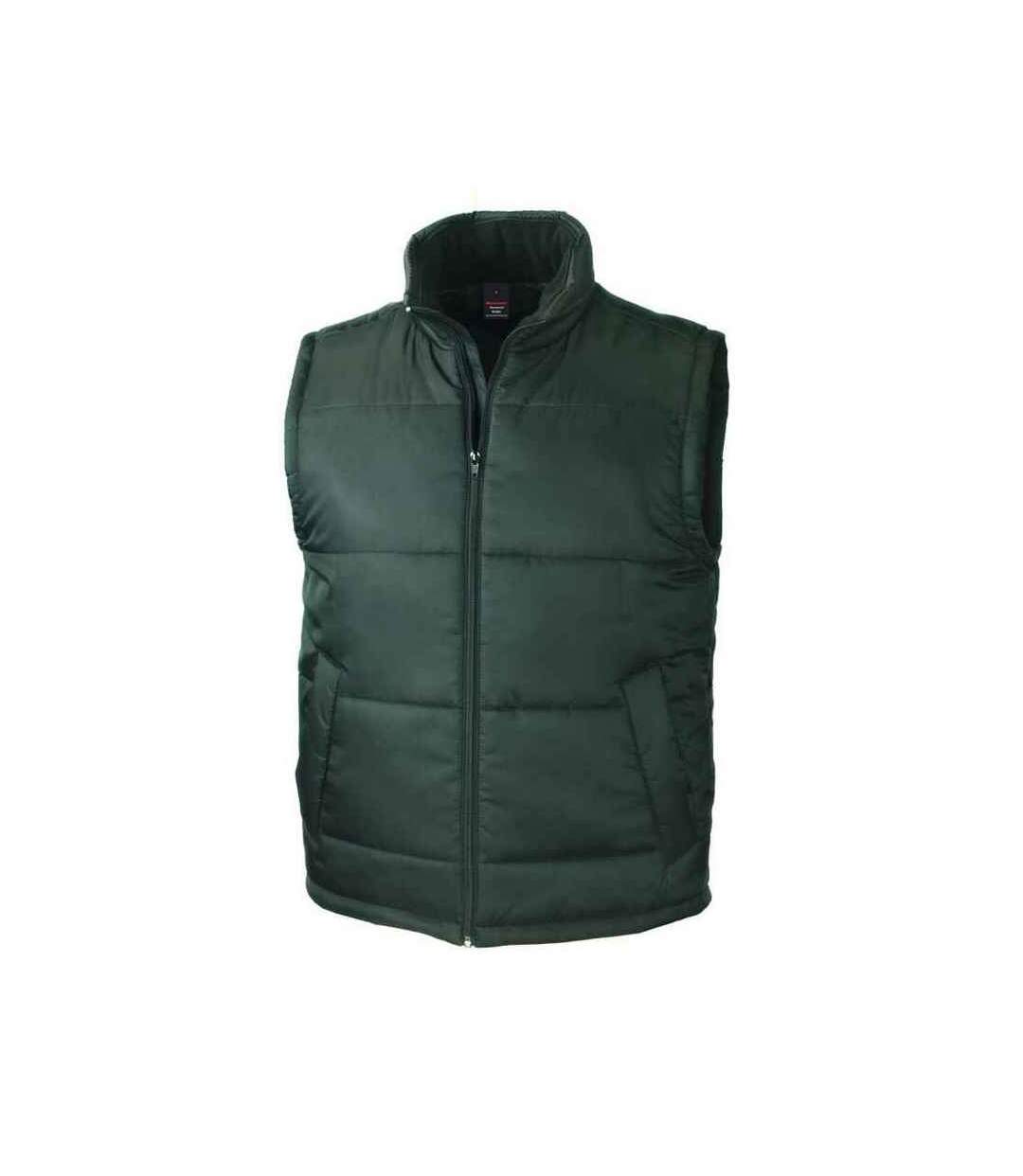 Unisex adult padded body warmer bottle Result Core-1