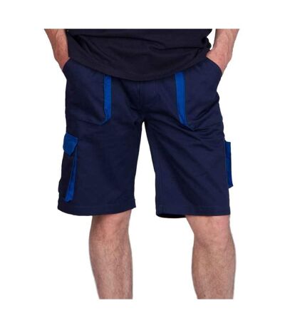Portwest Mens Texo Contrast Cargo Shorts (Navy) - UTPC4396