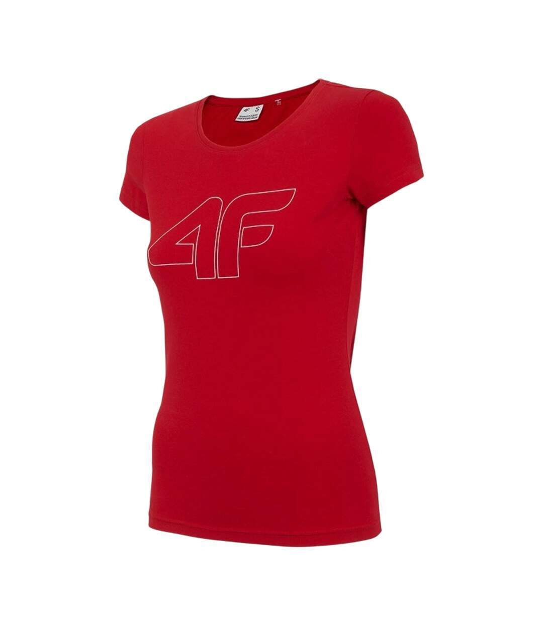 T-shirt H4l22-tsd353 Femme Rouge 4F-1