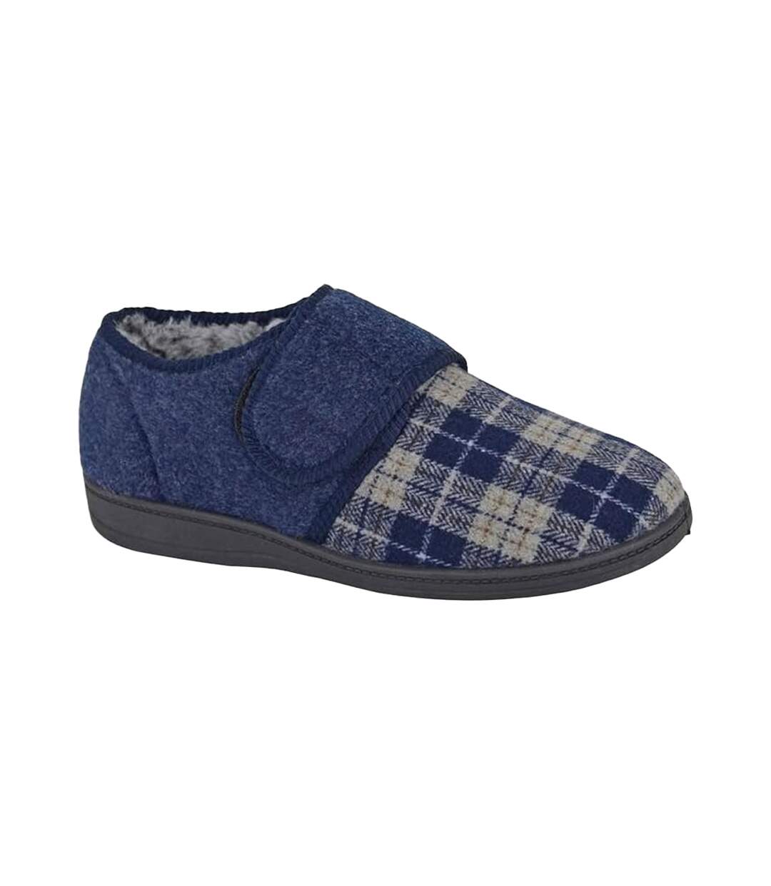 Chaussons Denzil Homme Bleu Marine Sleepers-1