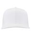 Unisex Adult Drift 6 Panel Snapback Cap White Elevate-1