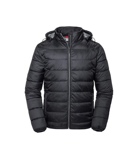 Doudoune Matelassée Nano Homme Noir Russell