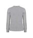 Womens/ladies miami pro round neck sweatshirt grey melange Clique-2