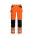 Projob Mens High-Vis Pants (Orange/Black) - UTUB814