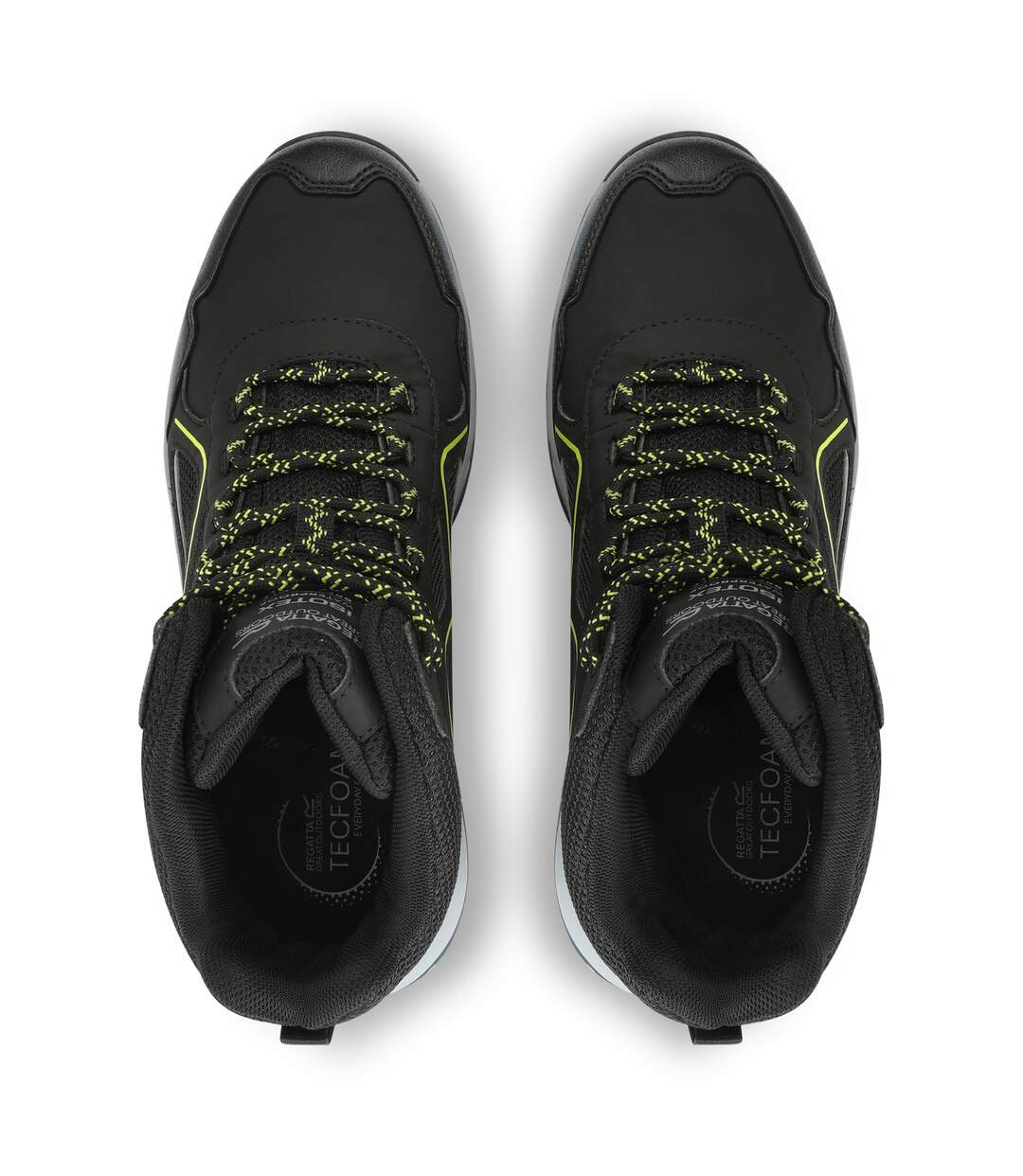 Bottines De Marche Vendeavour Homme Noir Vert Néon Regatta-3