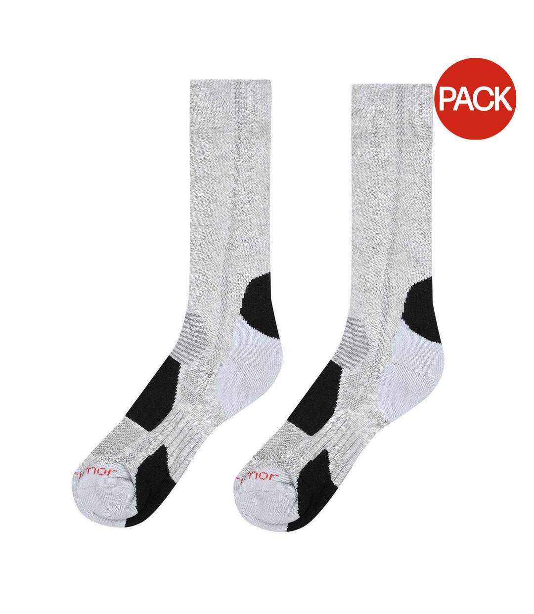 Lot De 2  Chaussettes Marche Homme Gris Karrimor-1