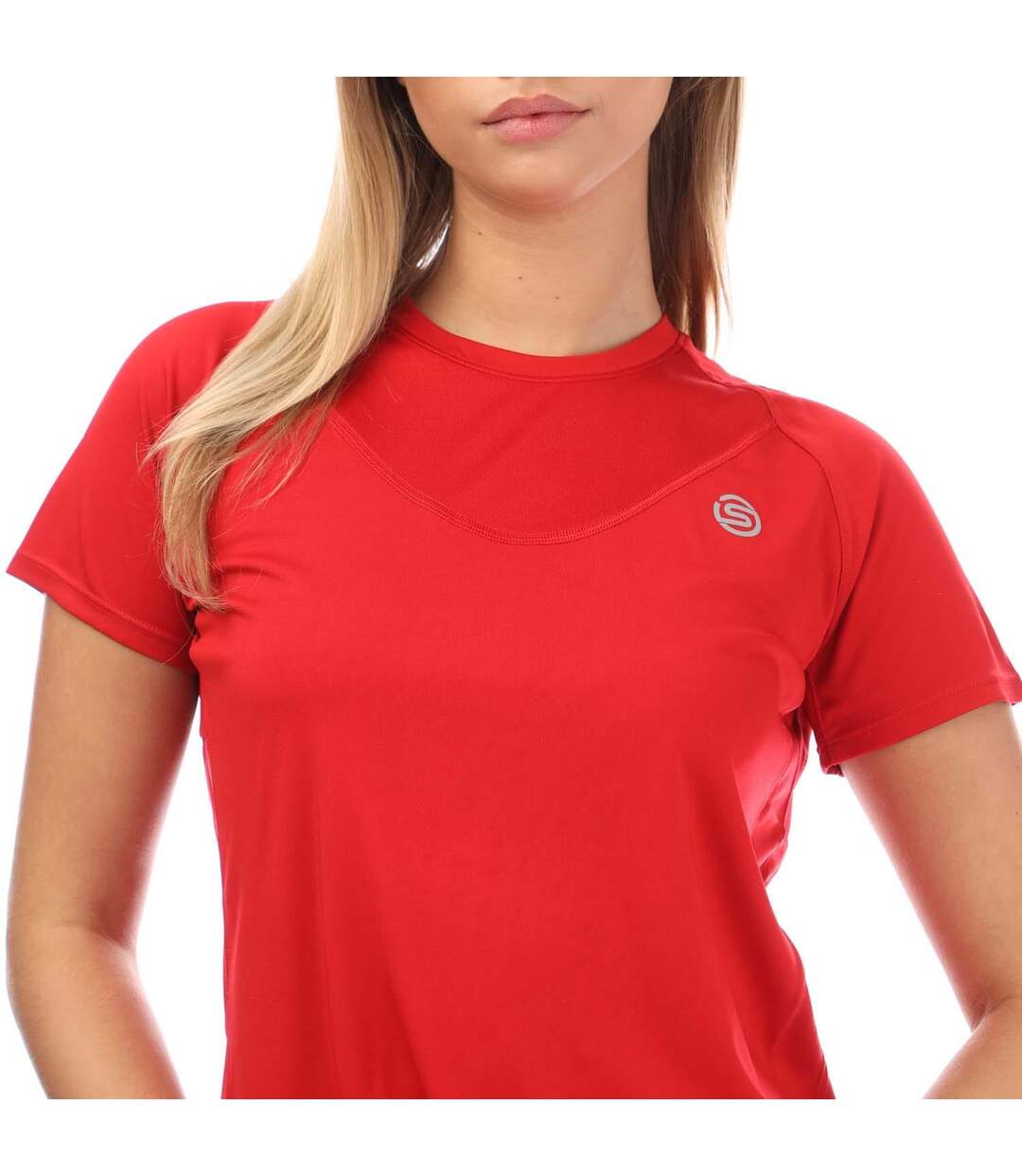 Womens/ladies Series-3 Short-sleeved T-shirt Red Skins-4