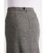 Jupe chevrons ou chiné longueur 70 cm avec laine-5