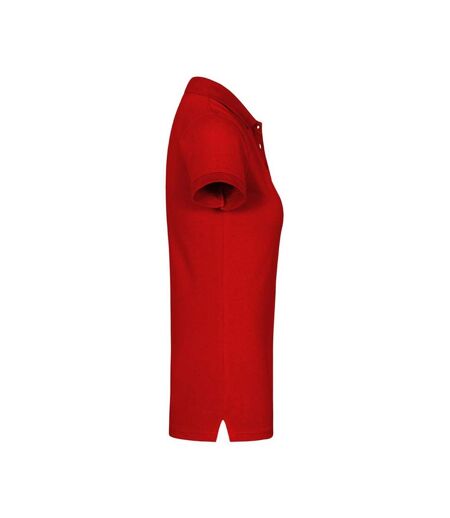 Polo Excd Femme Rouge Feu Promodoro