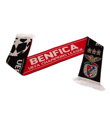 SL Benfica - Écharpe CHAMPIONS LEAGUE (Rouge / noir) (Taille unique) - UTTA3705