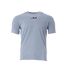 T-shirt bleu clair homme fila embroidere - l-1