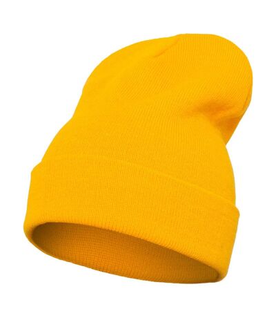Yupoong Flexfit Unisex Heavyweight Long Beanie Winter Hat (Gold) - UTRW3290