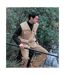 Mens Safari Waistcoat Jacket Camel Result-3