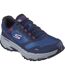Mens Go Run Trail Altitude 2.0 Marble Rock 3.0 Leather Walking Shoes Navy Red Skechers-1