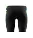 Mens Hyperboom Splice Patterned Mid Rise Jammer Shorts Black Speedo-2